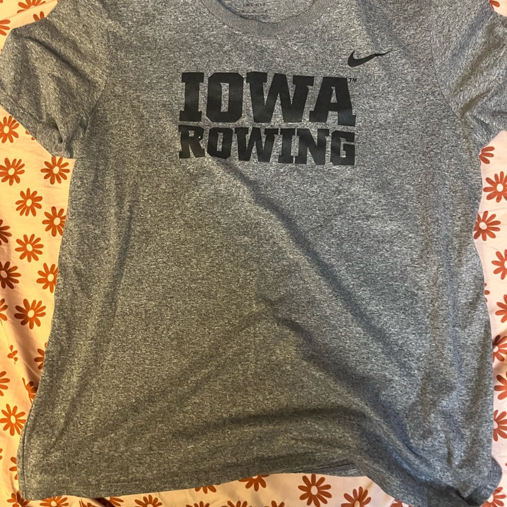 Nike Gray Iowa Rowing kids T-Shirt